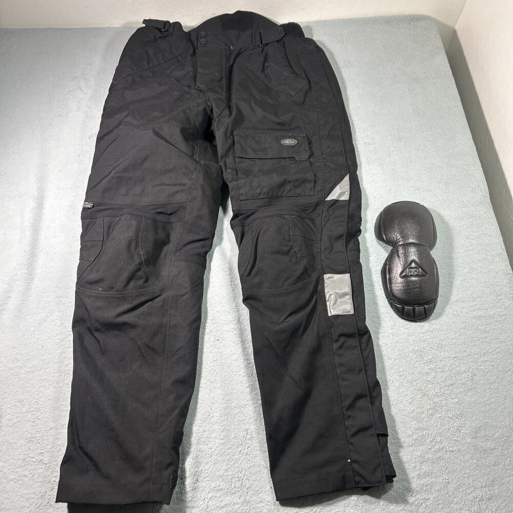 Tour Master Cortech Motorcycle Armor Pants Schoeller Medium 32x32 Padded Cordura